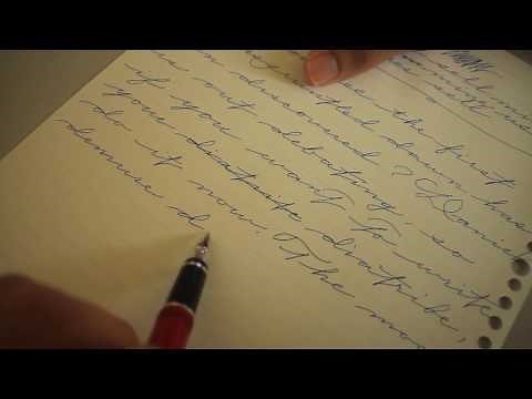 Palmer Method Practice, Left handed