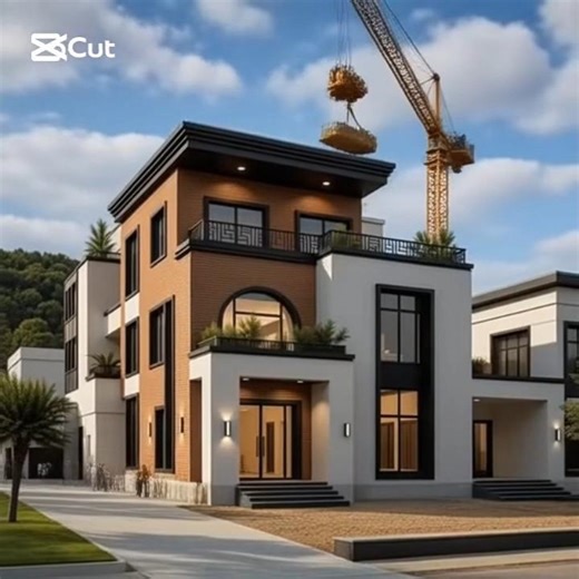 Home Design with Elegant Glass Windows Modern Construction Inspiration 2025