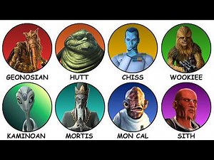Ranking the Alien Species that had the MOST Impact to Star Wars Canon!