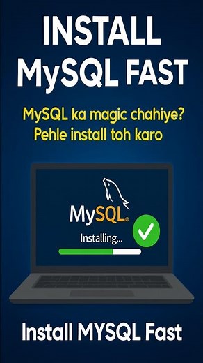 #highlights of Install MySQL In 60 Seconds! #installmysql #mysqlsetup