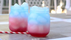 Saving this!! Directions here: https://www.smartschoolhouse.com/easy-recipe/how-to-make-a-red-white-and-blue-drink | Smart School House