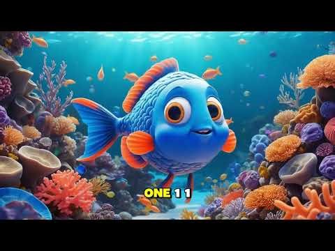 Underwater Counting Song 🌊 | Fun Baby Songs & Nursery Rhymes for Kids | counting song, ocean numbers