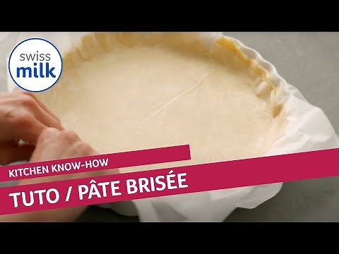 Comment faire une pâte brisée? | Tuto cuisine | Swissmilk (2020)