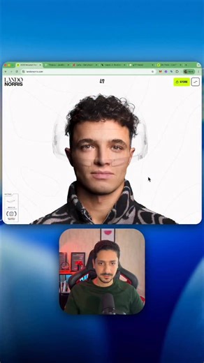 Ismail9k on Instagram‎: "أتحدي أي AI يعمل موقع زي ده 😎 الويب كله حرفيًا بيتكلم عن موقع لاندو نوريس الجديد 🏎️ بس يا جماعة… مش طبيعي الجمال ده! كل سكرول تحس إنك بتلبس الخوذة بنفسك 😎 والكراكتر بيعيش معاك في الـ 3D كأنه طالع من الشاشة! بس المفاجأة؟ الموقع معمول من غير React كله Vanilla JavaScript 👀 ده مش مجرد ويب سايت… ده فيلم سينما متكامل معمول بكود! 🎬 فاللي جاي يقولي “الـ AI هيبدّل المبرمجين” خلّيه يحاول يعمل موقع landonorris.com ونشوف هيتعلّق فين 😂 ⸻ الأدوات اللي ذكرتها threejs.org lenis.da