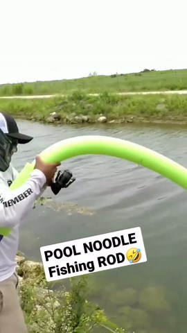 Catching a Fish With a Pool Noodle!