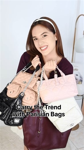 Your outfit, made better by #Parisian charm ✨ 🛍 Shop the newest collection of #Parisian bags, available in-store at SM Stores nationwide, Personal Shopper at https://smstore.com/personal-shopper/, or online via the SMAC&SHOP app. #SMStore #SMFashion @michellevito | SM Fashion
