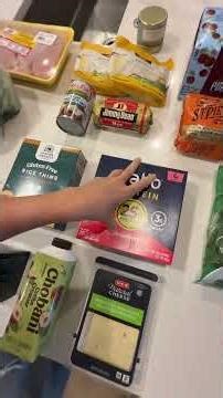 fridge haul for the week & reminder to use what you already have in your freezer!! #fridge