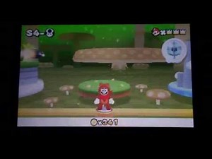 Super Mario 3D Land 100 % Completed (5 Stars) + Showing World Map and Blue Toad House! - ☆Fıςıcο98☆