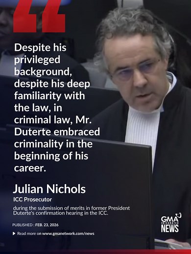 Ang Pahayag ni ICC Prosecutor Tungkol kay Duterte