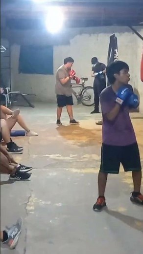 entrenando en el RM boxing