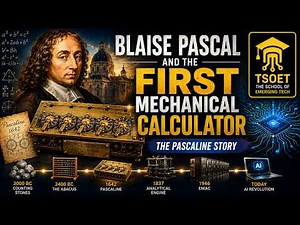 Ep -4 - Blaise Pascal and the First Mechanical Calculator | The History of the Pascaline