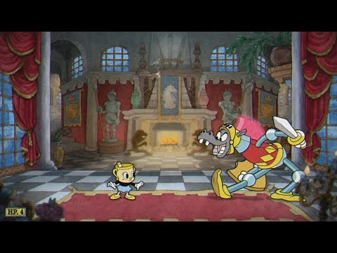Defeating the Knight in The King's Leap II | Cuphead: The Delicious Last Course