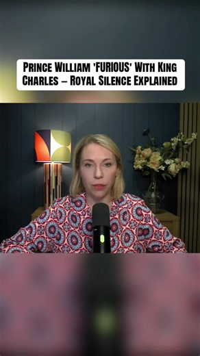 Prince William 'FURIOUS' With King Charles — Royal Silence Explained #meghanmarkle #royal #kingcharles #usa #princewilliam