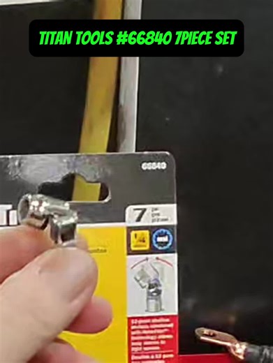 Titan Tools 1/4 Drive Metric Universal Sockets Review