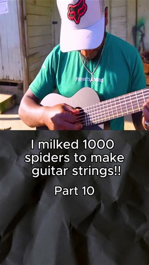 #guitar #string #spider #make #fyp