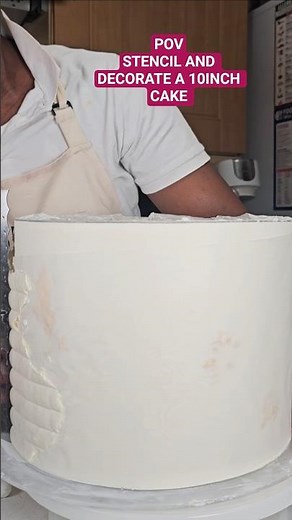 Adding Stunning decorative Details to a 10 inch cake |Making a 3 tiered cake Part 7