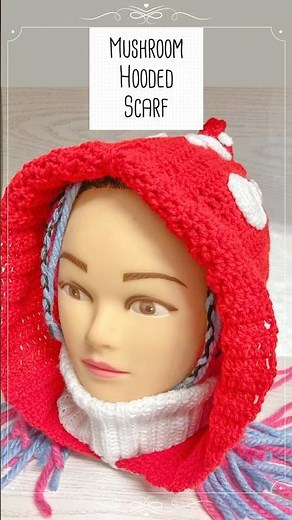 CROCHET Hat 🍄 | Free Toadstool Crochet Pattern #crochetaddicts