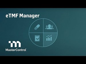 MasterControl eTMF Manager