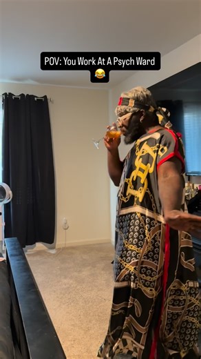 Tristian Duran Mcfarland on Instagram: "POV: You Work At A Psych Ward 😂 #onmystepdaddy #comedy #psychward #behavioralhealth"