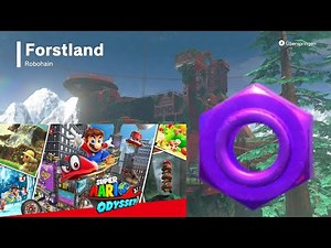Alle lila Münzen im Forstland Super Mario Odyssey German