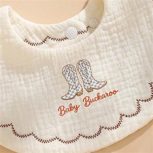 Mini Square Toe Boot Duo Embroidery Design – Sketch & Satin Stitch Combo, Western Cowgirl Vibes, Apparel and Boutique, INSTANT DOWNLOAD - Etsy