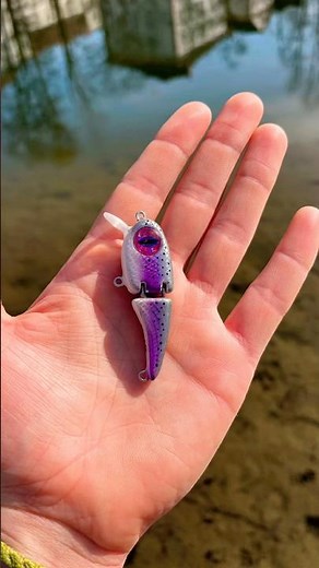 3D Printed Rainbow Trout Lure | My Favorite Custom Fishing Lure Build #lurebuilding #handmadelure
