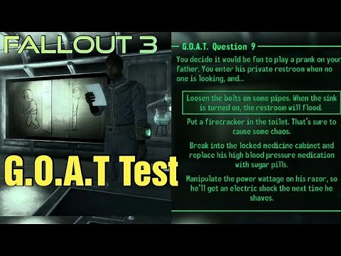 GOAT Test | Fallout 3
