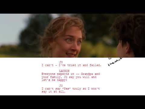 little women - annotation (script to screen\\0