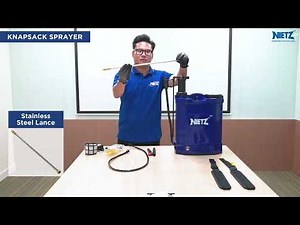 Installation Guide - NIETZ 2-in-1 Battery Operated/ Manual Knapsack Sprayer 16L