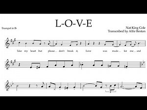 L-O-V-E - Trumpet Solo Transcription