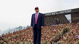'It shall always remain': Trump visits newly renamed Fort Bragg for Army's birthday