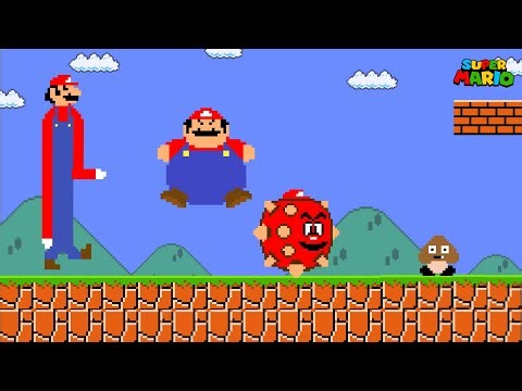 Super Mario Bros,. but Mario Transformation| Funniest Mario Videos