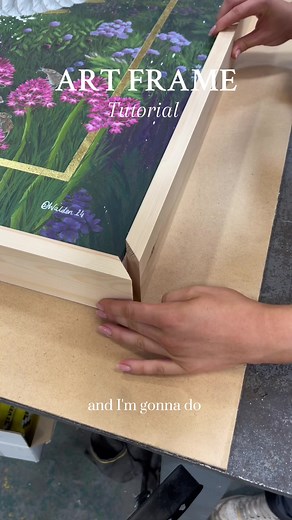 Art Frame Tutorial: Frame Your Painting Step-by-Step