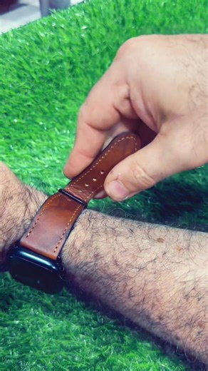 Manilla de cuero para tu Apple Watch #cuero #nicragua🇳🇮