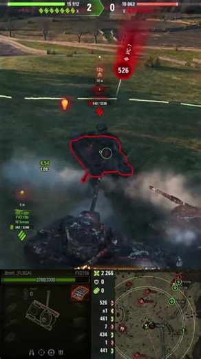 SEVEN FV215Bs in a FORTRESS | ENEMIES STAND NO CHANCE!!! #7x7 #wot #10lvl