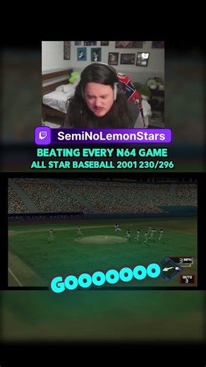 Beating every N64 game: All Star Baseball 2001 [230/296] #n64 #retrogaming #mlb #marlins #twitch