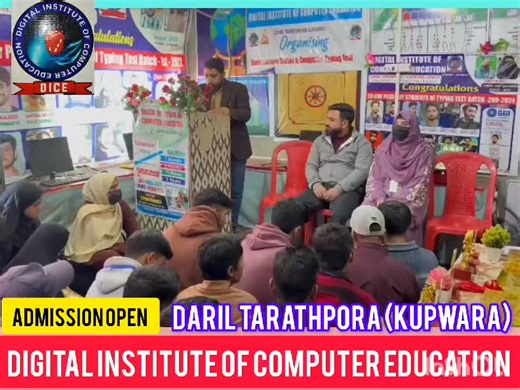 1.3K views · 46 reactions | Typing test certificate distribution Guest lecture series Program.. Mr Bilal Ahmad Pir sb at Digital Institute Of Computer Education Daril Tarathpora Kupwara | Digital Institute Of Computer Education Daril Tarathpora Kupwara | Facebook