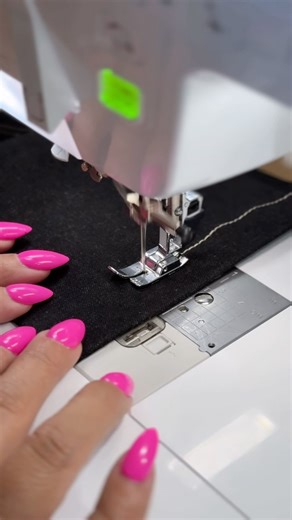 Mimi G on Instagram: "Testing our next @sewitacademy course and pattern for April. These will actually be made out of corduroy during filming and I can’t wait to finish them! Love the pockets and the cropped flare shape. New to sewing? No problem! Sew It Academy is designed for total beginners—just follow the courses in order, and you’ll be making clothes you love in no time. Let’s get stitching!” 👉🏽sewitacademy.com"