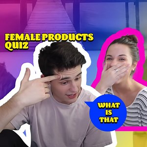 19M views · 140K reactions | Can he guess what these female products are used for? | Sam & Jess | Facebook