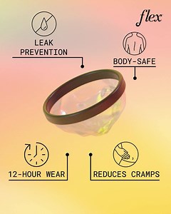 Cramps are cancelled. Sex is on the table. Mother Earth is patting you on the back. Try Flex Disc for a comfier period ASAP. | The Flex Company