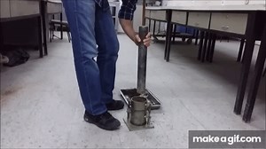 STANDARD PROCTOR COMPACTION TEST AND MODIFIED PROCTOR COMPACTION TEST on Make a GIF