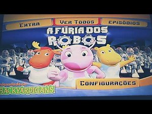 menu original dos Backyardigans a fúria dos robôs quarta temporada 1080p