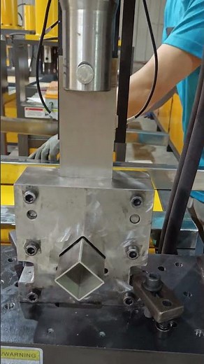 SS304 Tube Cutting Machine Hydraulic Stainless Steel Pipe Cutter Square Tube Cutting Tool