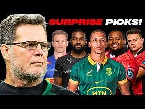 Rassie Names First Springbok Squad of 2025!