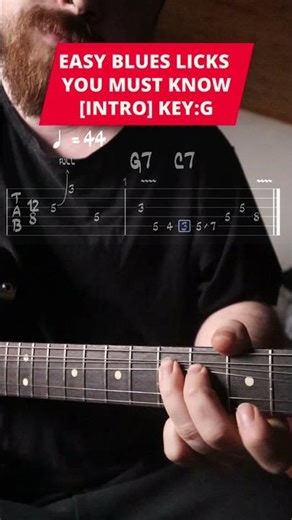 Easy blues lick you must know