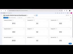 Monday.com Complete Dashboard Setup & Workflow Process | Full Tutorial for Teams & Projects 🚀