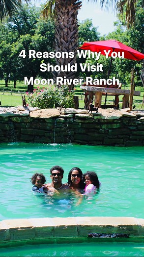 Camille Smith on Instagram: "We had the best time country living for a few days at @moon.river.ranch 🤍🐪🌴 #vacation #ranch #moonriverranch #texas #waco #family #fun"