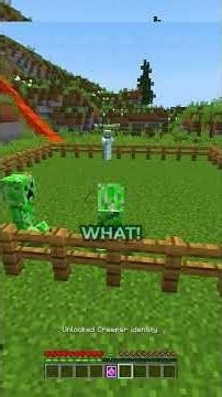 hiding as CREEPER is CRAZY 😱
