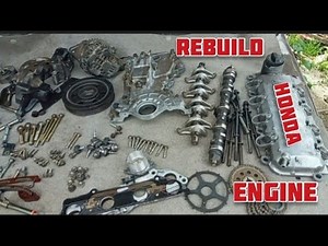 Rebuild Engine | Honda City Overhaulling Step by Step & Start Up Engine #tutorial