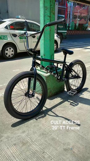 9.7K views · 168 reactions | Cult Access 20 inch Bike. Available in Black. features hi tensile frame , forks and bars. 20" TT frame Get yours here at Bmx Cycle Center ! | BMX Cycle Center | Facebook